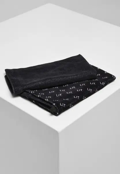 LIT Mini Towel 2-Pack Black