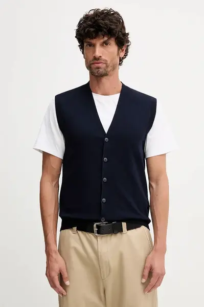 Vesta United Colors of Benetton pánská, tmavomodrá barva, 110XU401G