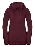 Women's Authentic Melange Zipped Hooded Sweat Russell