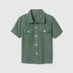 Zelená chlapčenská utility košeľa GAP