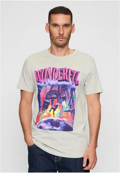 Men's T-shirt Wonderful - white