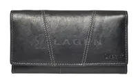 Dámska kožená peňaženka Lagen PWL-388/T Black