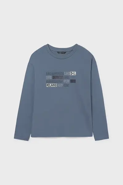 Bavlnené tričko s dlhým rukávom Mayoral