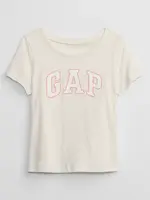 Krémové dievčenské tričko GAP