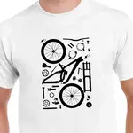 Tričko Cyklo súčiastky, XL