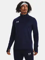 Tmavomodré pánske športové tričko Under Armour Midlayer