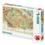 Mapa České republiky - puzzle z kategorie Ostatné