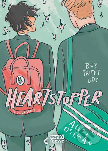 Heartstopper 1  (Deutsche Hardcover-Ausgabe) - Alice Oseman - kniha z kategorie Beletrie pro děti