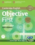 Objective First Student's Book Pack (Student's Book with Answers with CD-ROM and Class Audio CDs(2)) - kniha z kategorie Jazykové učebnice a slovníky
