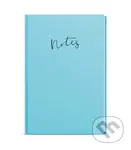 Notes linkovaný Pastel - modrá