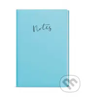 Notes linkovaný Pastel - modrá