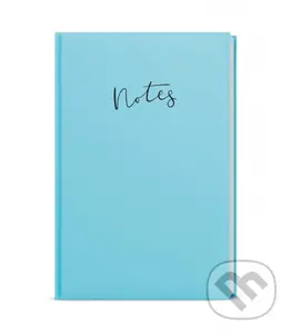 Notes linkovaný Pastel - modrá,Notes linkovaný Pastel - modrá