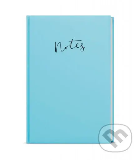 Notes linkovaný Pastel - modrá