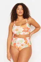 Dámský spodní díl plavek Trendyol TBBSS22BA0334/Orange