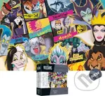 Dřevěné puzzle Disney Setkání záporáků (Wood Craft Origin puzzle)