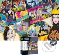 Dřevěné puzzle Disney Setkání záporáků (Wood Craft Origin puzzle)