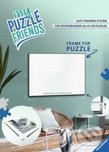 Rám na puzzle černý 49x36 cm - puzzle z kategorie Lepidla, podložky
