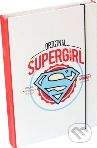 Desky na školní sešity Baagl Supergirl (A4)