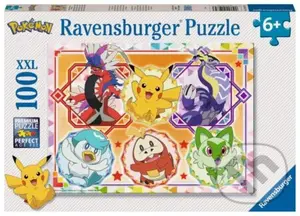Hraví Pokémoni - puzzle z kategorie 60 - 300 dílků