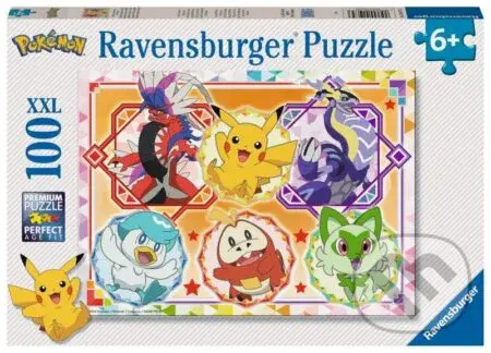 Hraví Pokémoni - puzzle z kategorie 60 - 300 dílků