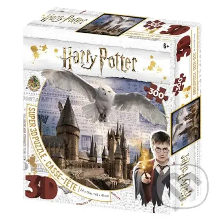 Harry Potter 3D puzzle - Bradavice a Hedvika - puzzle z kategorie 3D puzzle