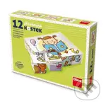 Hezký Den (Dřevěné kostky 12 ks) - hra z kategorie Stavebnice