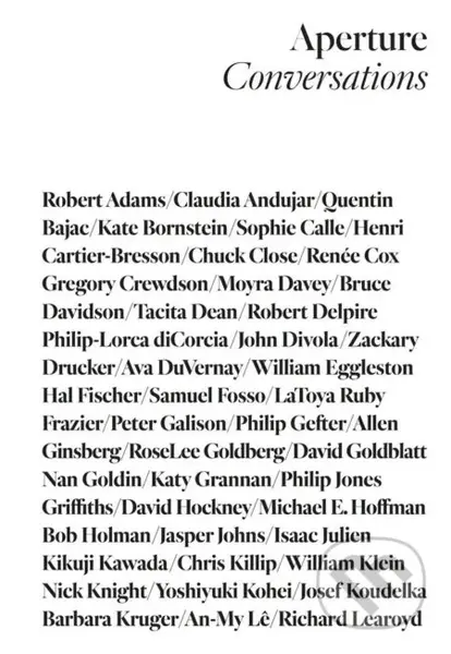 Aperture Conversations (1985 to the Present) - Melissa Harris - kniha z kategorie Historie