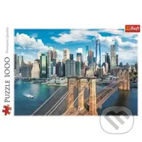 Brooklynský most, New York, USA - puzzle z kategorie Města a stavby