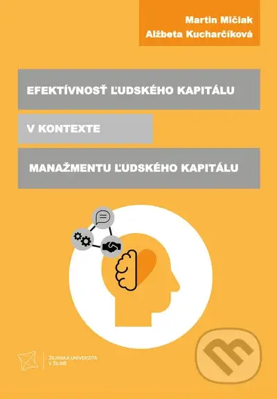 Efektívnosť ľudského kapitálu v kontexte manažmentu ľudského kapitálu - kniha z kategorie Vysoké školy
