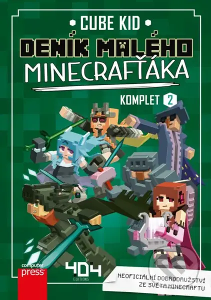 Deník malého Minecrafťáka - komplet 2 (Neoficiální dobrodružství ze světa Minecraftu) - kniha z kategorie Pro děti
