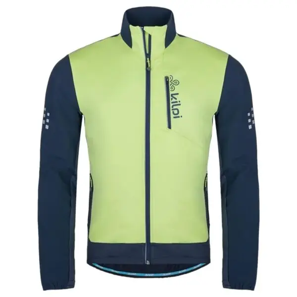 KILPI NORDIM Pánská běžecká bunda, světle zelená, velikost