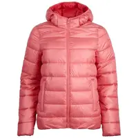 Champion HOODED POLYFILLED JACKET Dámská bunda, růžová, velikost
