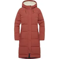 Jack Wolfskin NORDLICHT W Dámský zimní kabát, červená, velikost