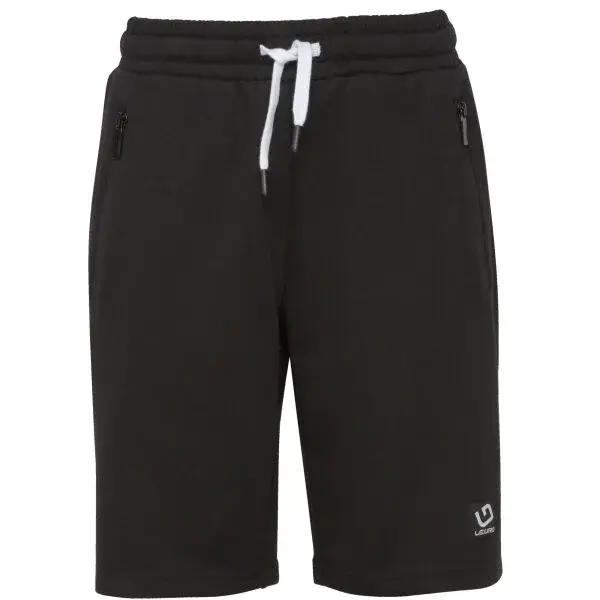Lewro NAROS Chlapecké úpletové šortky, černá, velikost 128-134