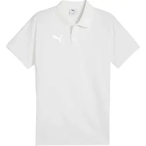 Puma TEAMEVOSTRIPE POLO Pánské polo triko, bílá, velikost