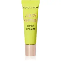 Revolution Juicy Peptide Lip Balm balzam na pery s peptidmi odtieň Mint Mojito Green 8 ml