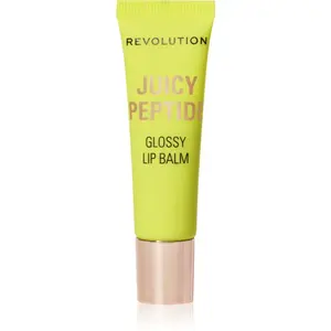 Revolution Juicy Peptide Lip Balm balzam na pery s peptidmi odtieň Mint Mojito Green 8 ml