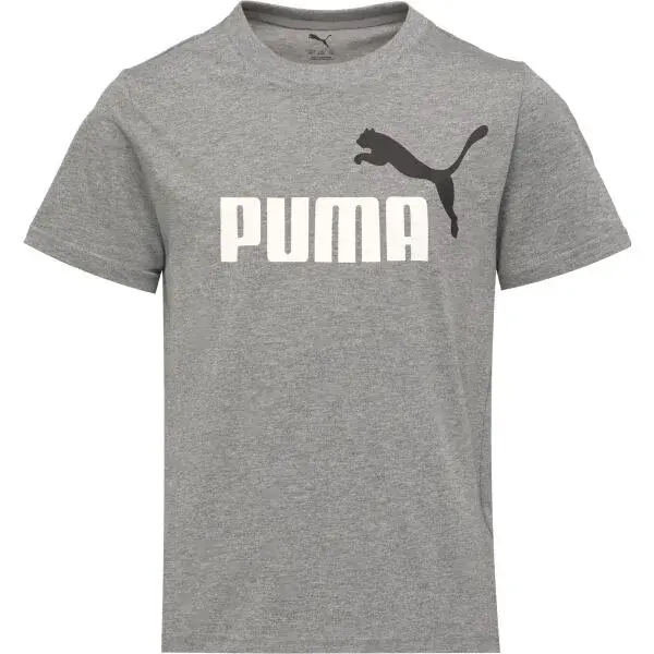 Puma ESSENTIALS 2 COLOR N0.1 LOGO TEE B Chlapecké triko, šedá, velikost