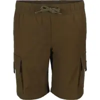 Bula JR MACK CARGO Dětské ripstopové kraťasy, hnědá, velikost 12Y