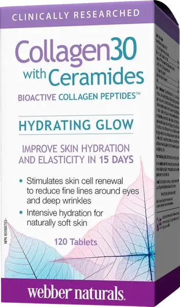 WEBBER NATURALS Kolagen s ceramidy 120 tablet