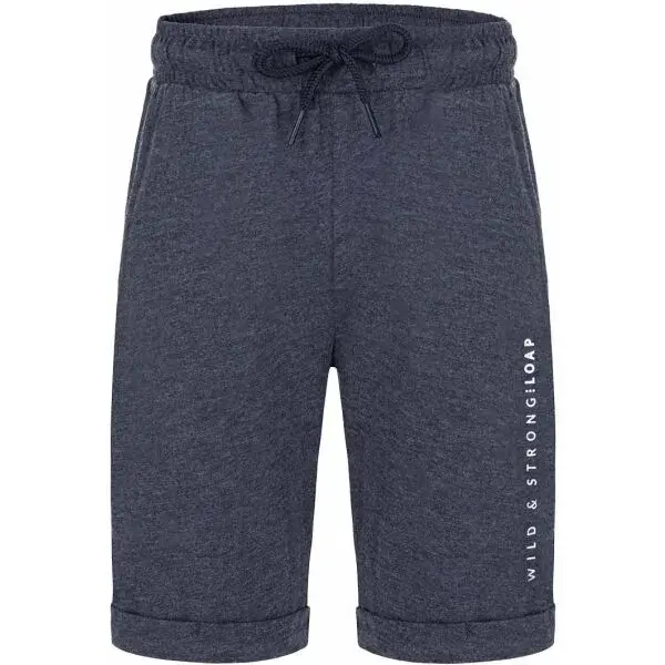 LOAP BOOSAC Chlapecké šortky, tmavě šedá, velikost 112-116