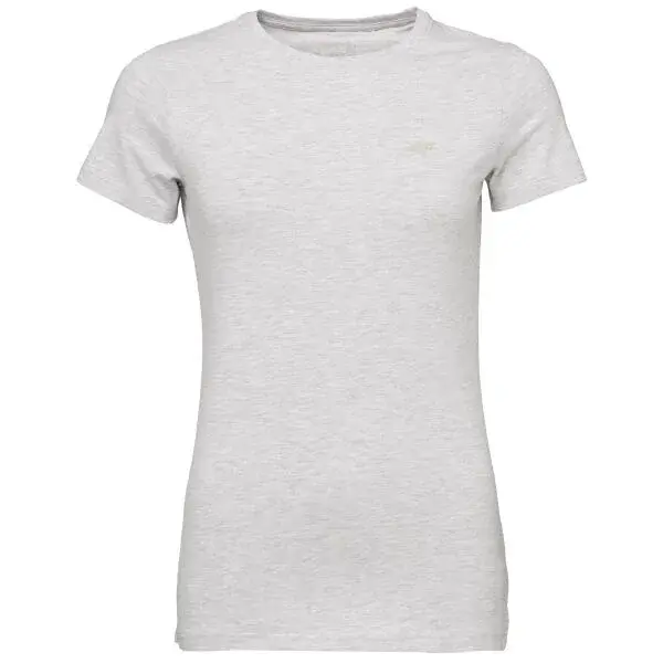 4F T-SHIRT Dámské triko, šedá, velikost