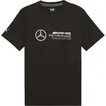 Puma MERCEDES-AMG PETRONAS F1 ESSENTIALS LOGO TEE Pánské triko, černá, velikost