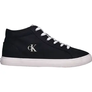 Calvin Klein ESS VULC MID MG CANVAS Pánské tenisky, černá, velikost