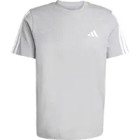 adidas 3-STRIPES SJ TEE Pánské triko, šedá, velikost