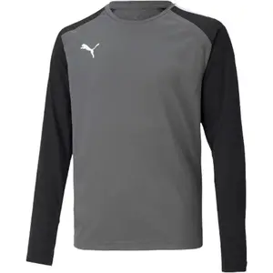 Puma TEAMPACER JERSEY TEE Chlapecké triko, šedá, velikost