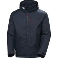 Helly Hansen CREW HOODED MIDLAYER Pánská jachtařská bunda, tmavě modrá, velikost