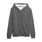 GAP FULLZIP LOGO Pánská mikina, tmavě šedá, velikost