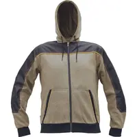 CERVA CREMORNE Pánská mikina, béžová, velikost XXXL