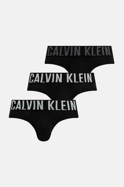 Spodní prádlo Calvin Klein Underwear 3-pack pánské, černá barva, 000NB3607A